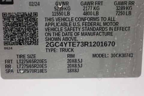 2024 Chevrolet Silverado 3500HD LT in Grand Forks, ND - Rydell Cars