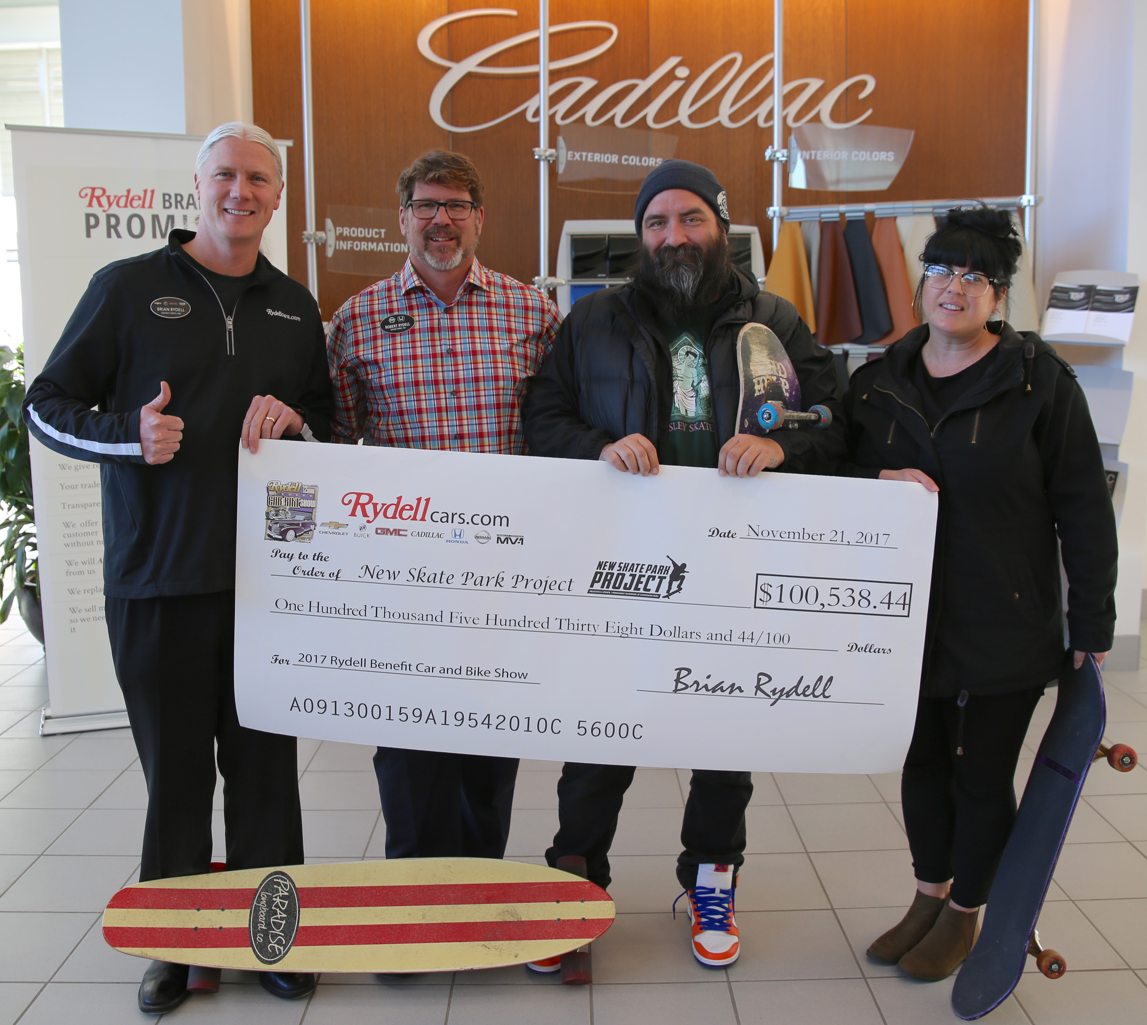 2017 Rydell Car and Bike Show Check New Skatepark Project