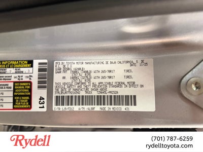 2026 Toyota Tacoma TRD Off-Road