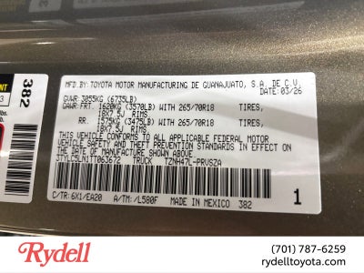 2026 Toyota Tacoma i-FORCE MAX Tacoma TRD Off-Road
