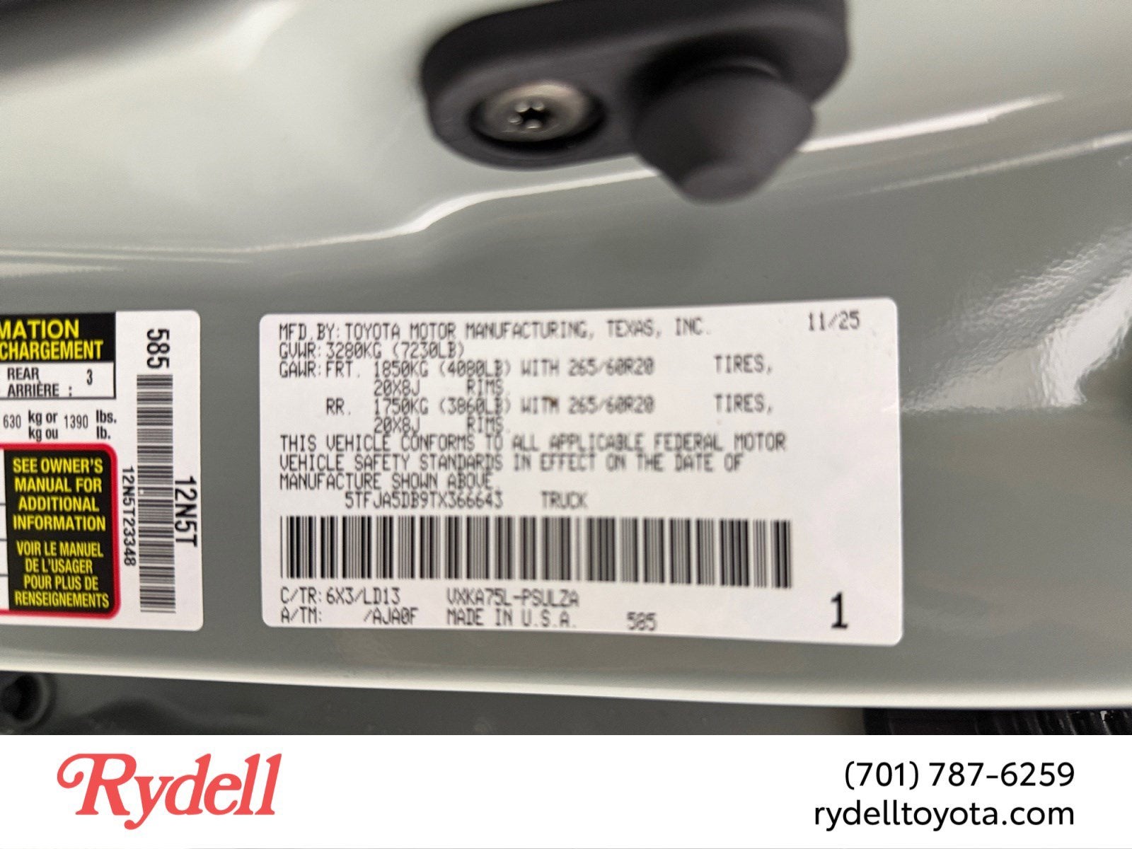 2026 Toyota Tundra Limited