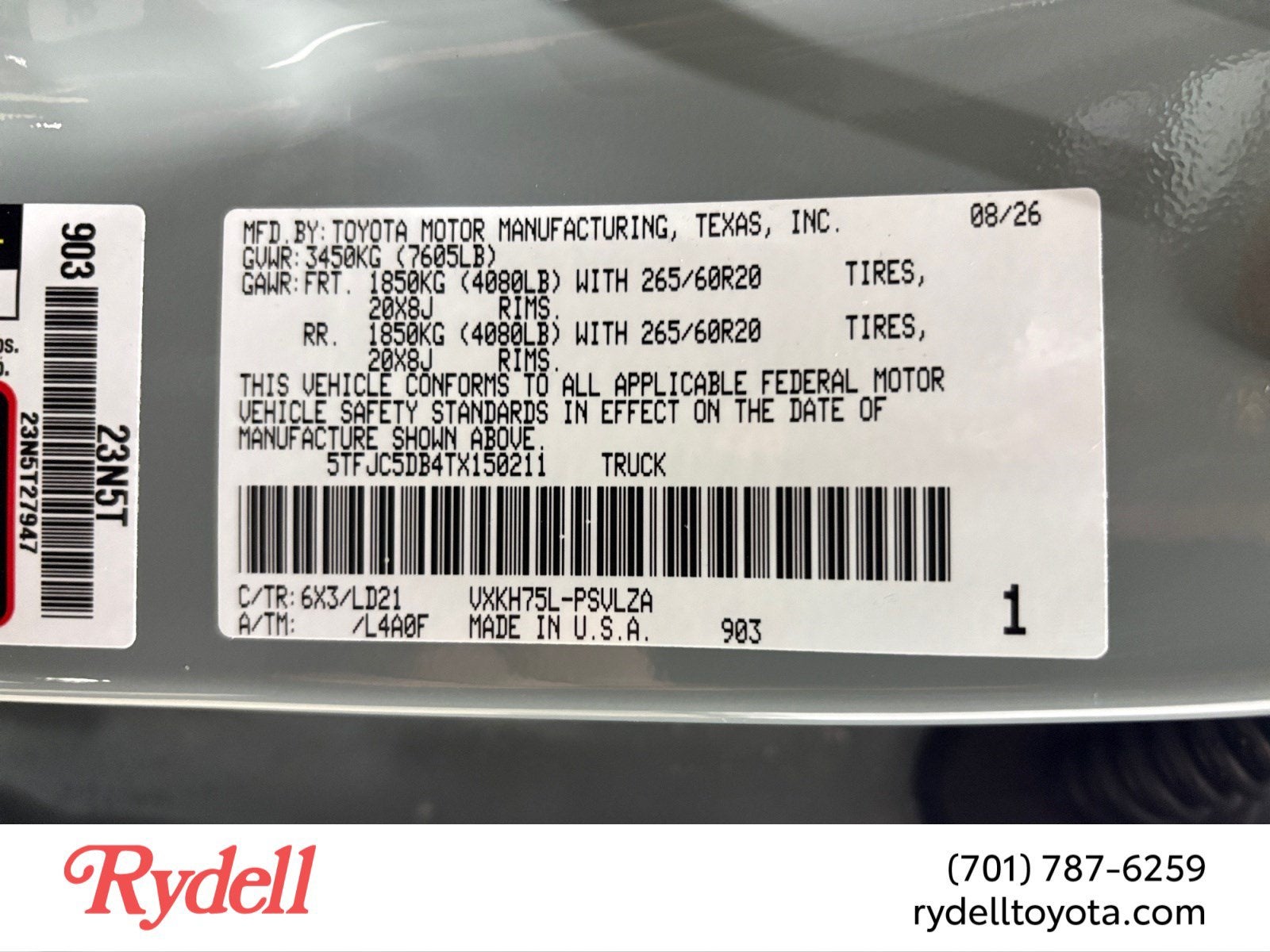 2026 Toyota Tundra i-FORCE MAX Tundra Limited