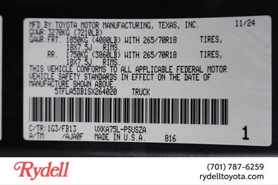 2025 Toyota Tundra SR5