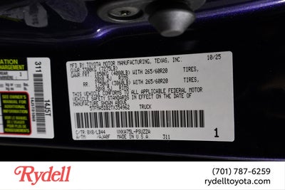 2026 Toyota Tundra 1794 Edition