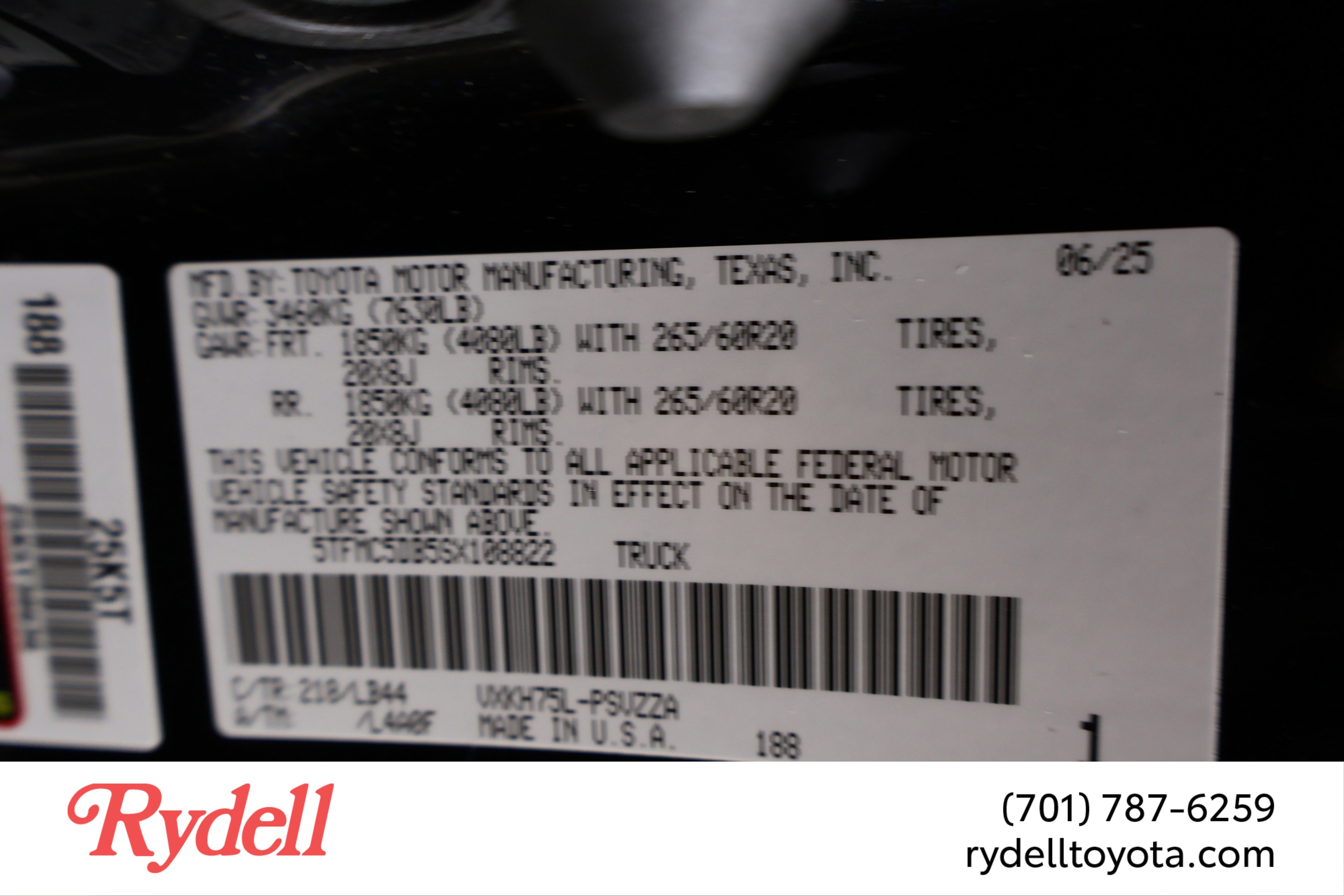 2025 Toyota Tundra i-FORCE MAX Tundra 1794 Edition