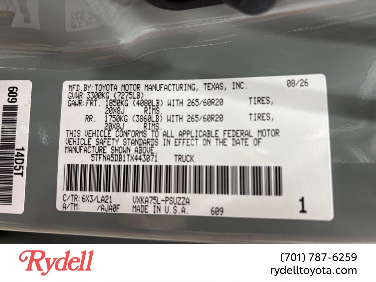 2026 Toyota Tundra Platinum