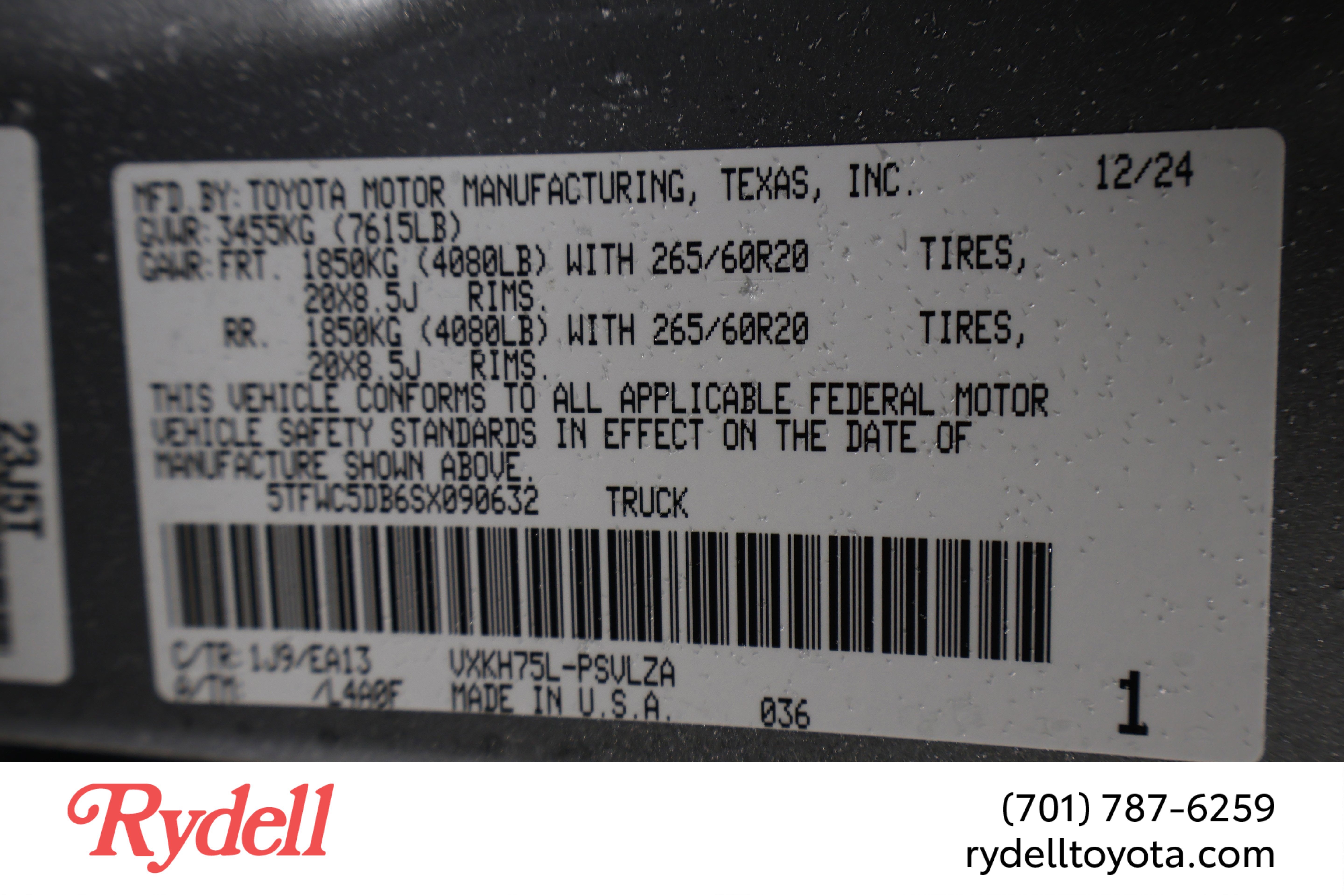 2025 Toyota Tundra i-FORCE MAX Tundra Limited