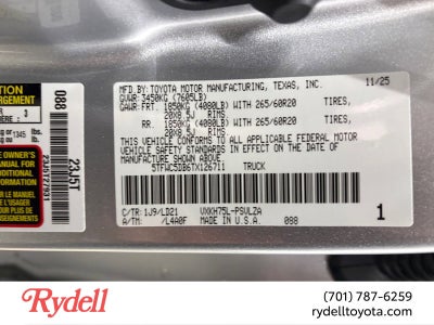 2026 Toyota Tundra i-FORCE MAX Tundra Limited