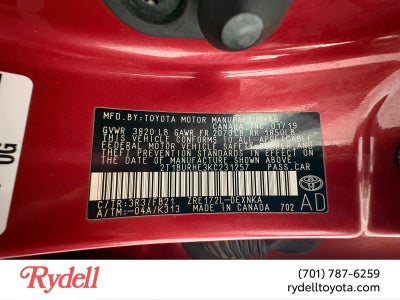 2019 Toyota Corolla LE