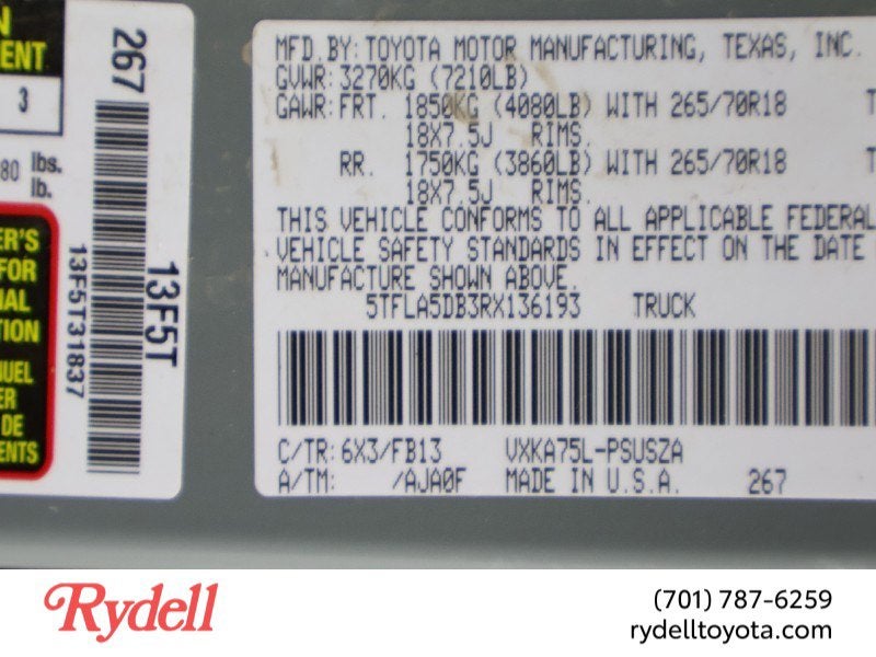 2024 Toyota Tundra 4WD SR5