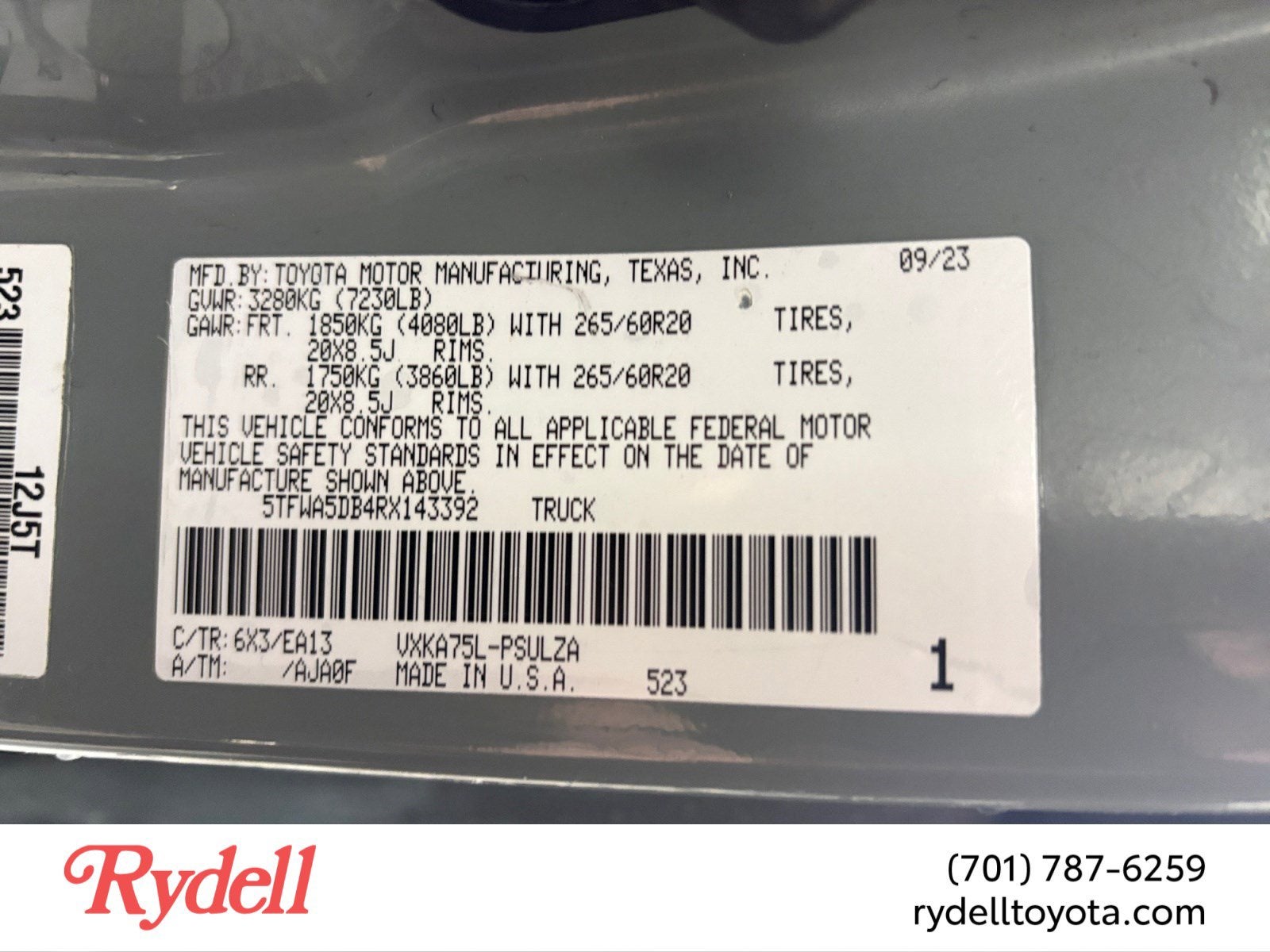 2024 Toyota Tundra 4WD Limited