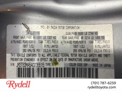 2010 Mazda Mazda CX-9 Sport