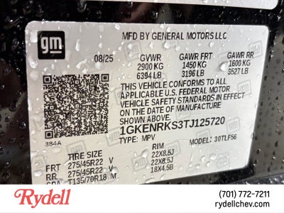 2026 GMC Acadia Denali