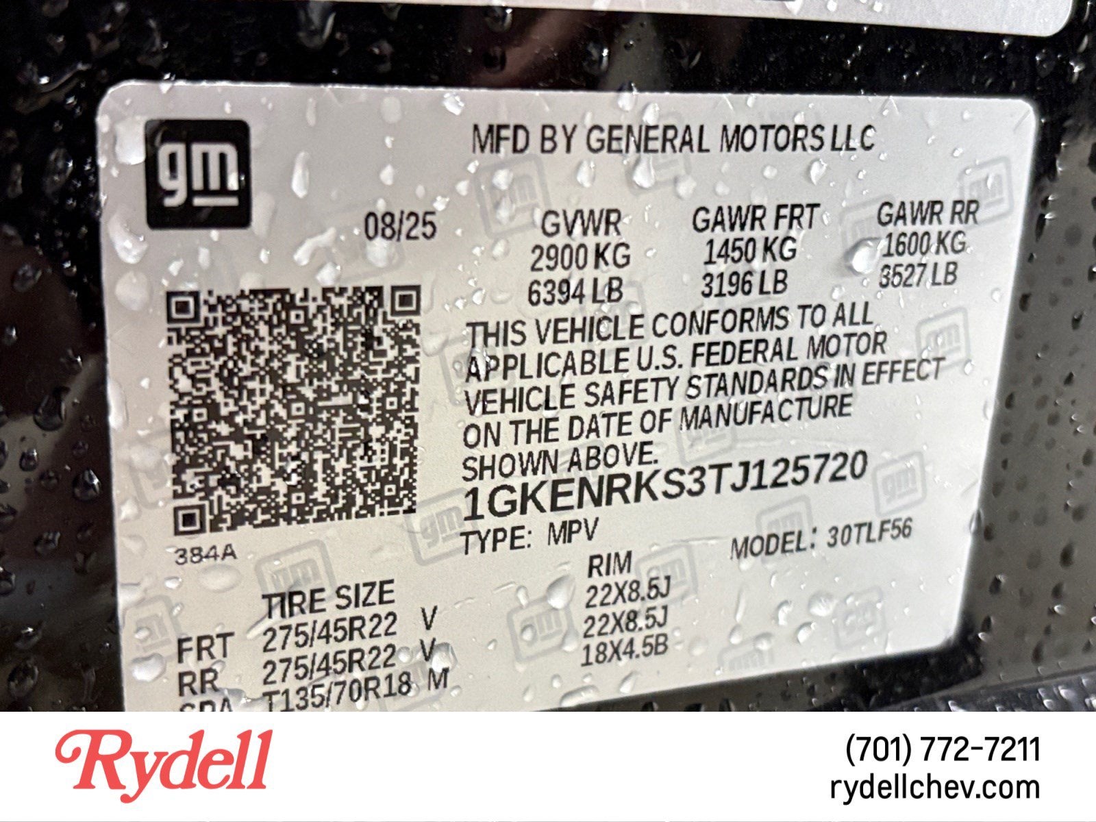 2026 GMC Acadia Denali