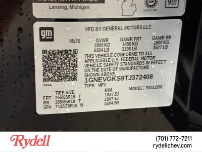 2026 Chevrolet Traverse LT