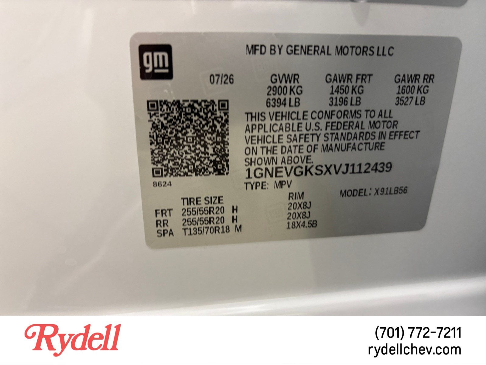 2027 Chevrolet Traverse LT