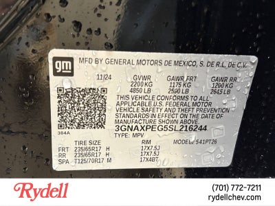2025 Chevrolet Equinox LT