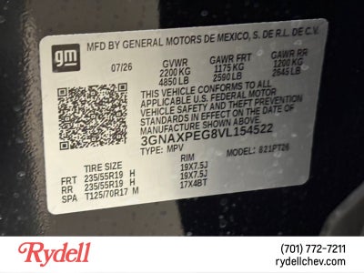 2027 Chevrolet Equinox LT