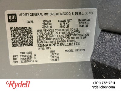 2027 Chevrolet Equinox LT