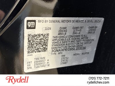 2025 Chevrolet Equinox LT