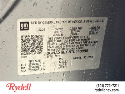 2026 Chevrolet Equinox ACTIV