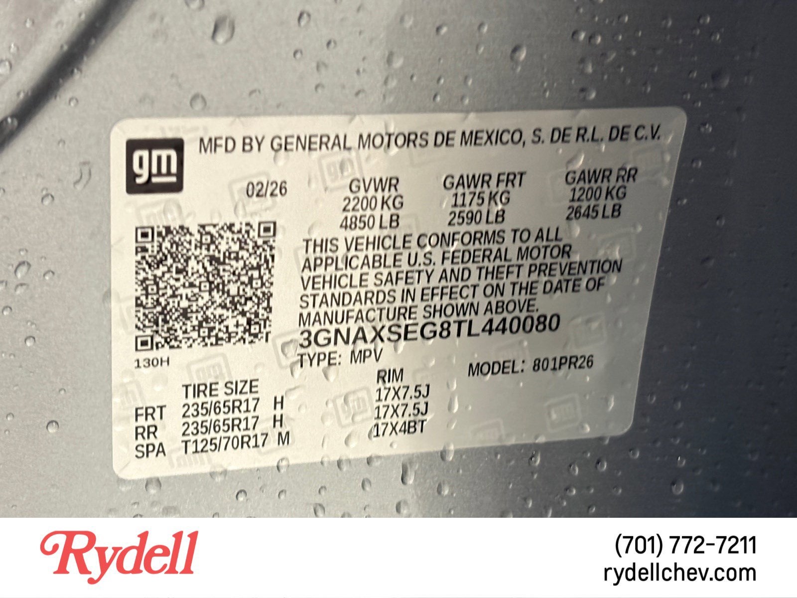2026 Chevrolet Equinox ACTIV