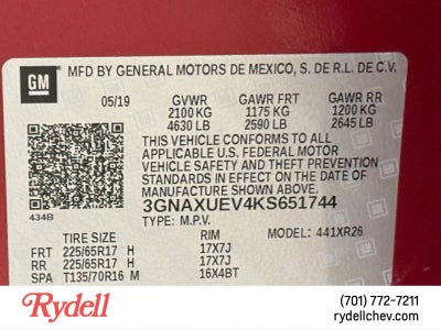 2019 Chevrolet Equinox LT