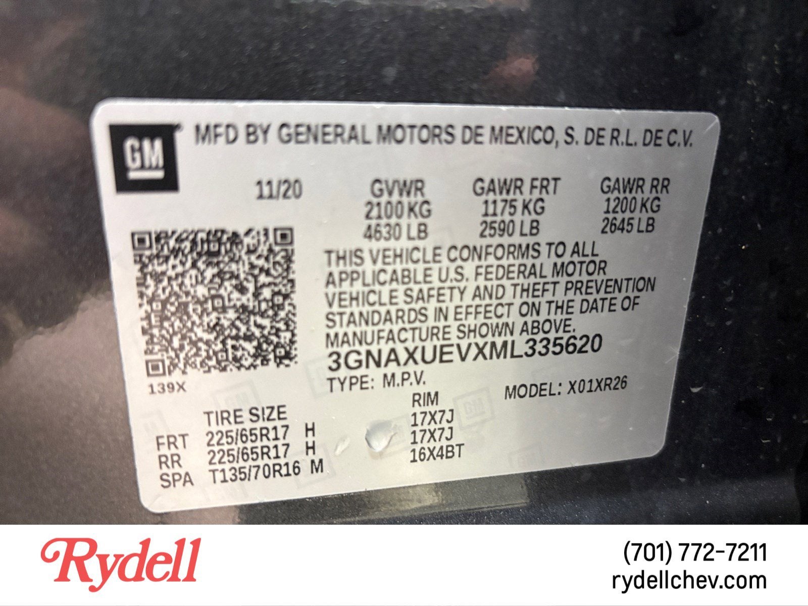 2021 Chevrolet Equinox LT