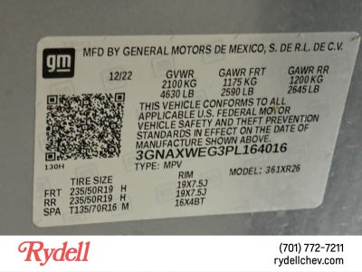 2023 Chevrolet Equinox RS