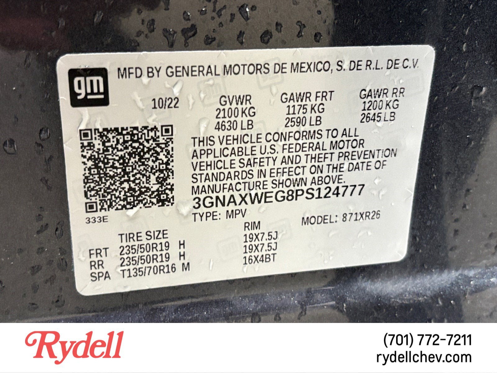 2023 Chevrolet Equinox RS