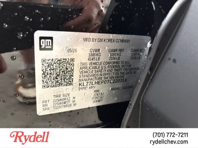 2026 Chevrolet Trax LT