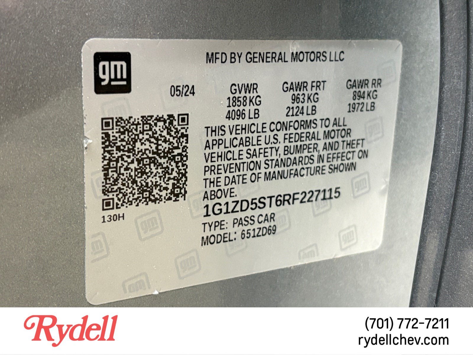 2024 Chevrolet Malibu 1LT