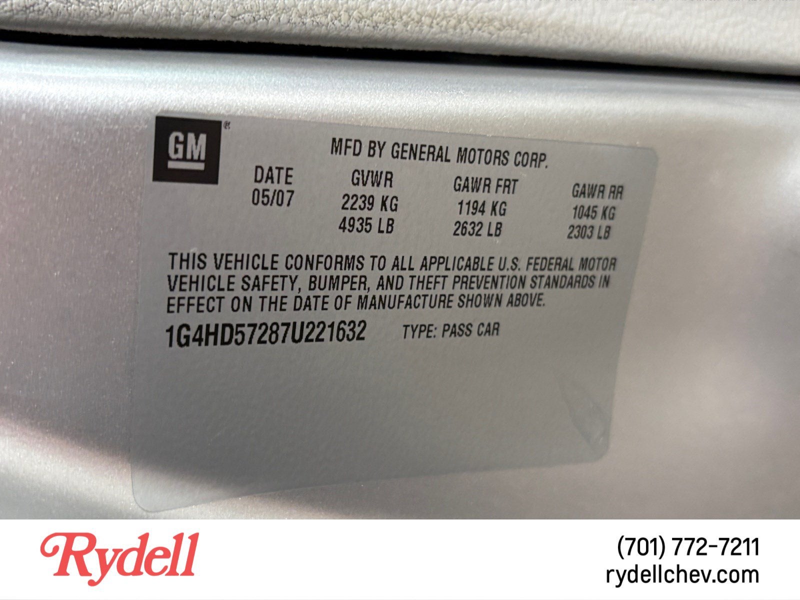 2007 Buick Lucerne V6 CXL