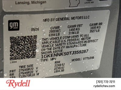 2026 GMC Acadia Elevation