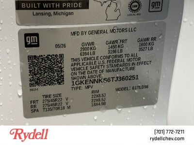 2026 GMC Acadia Elevation