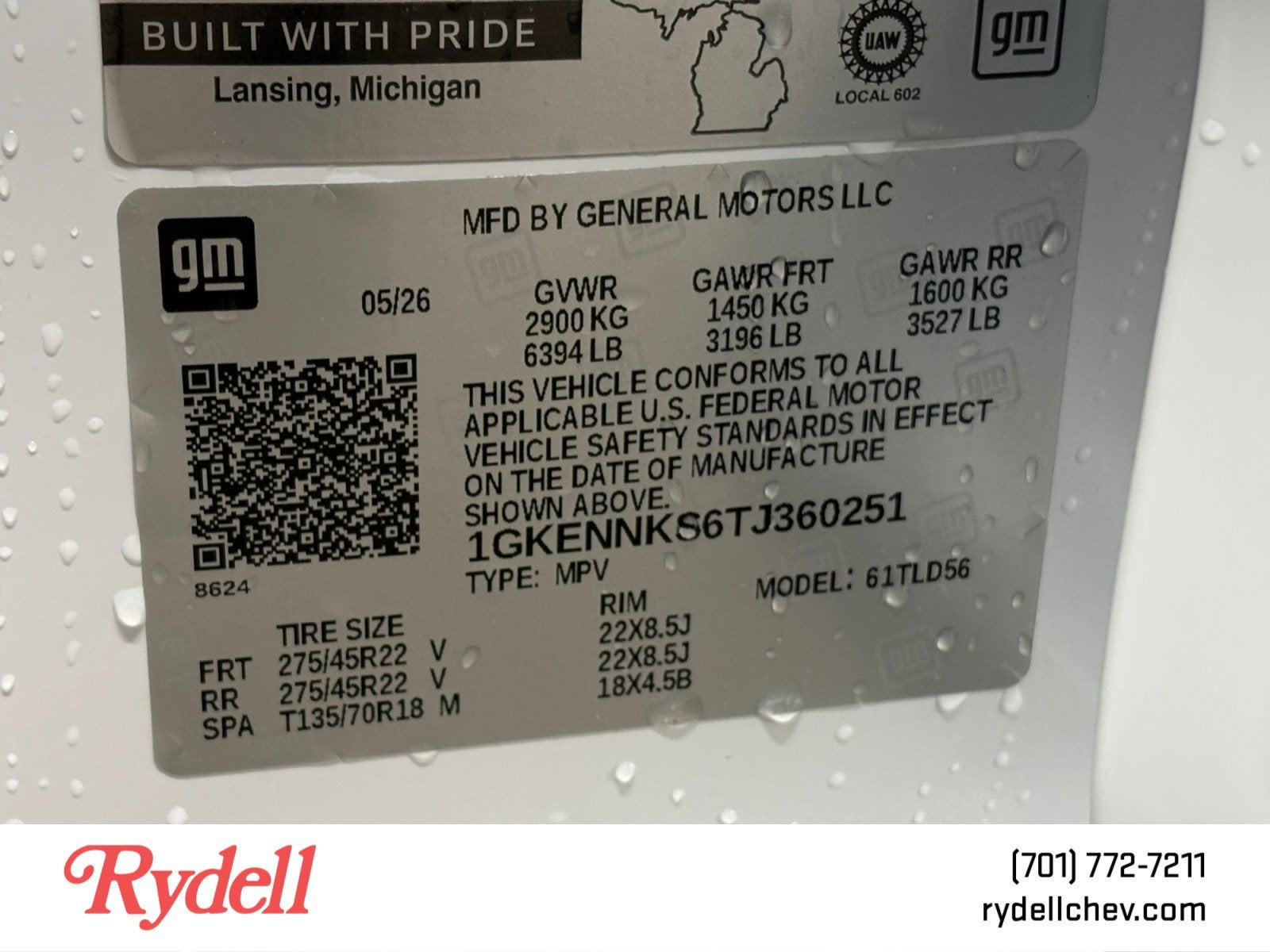 2026 GMC Acadia Elevation