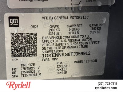 2026 GMC Acadia Elevation
