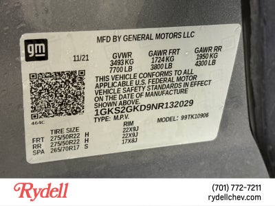 2022 GMC Yukon XL SLT