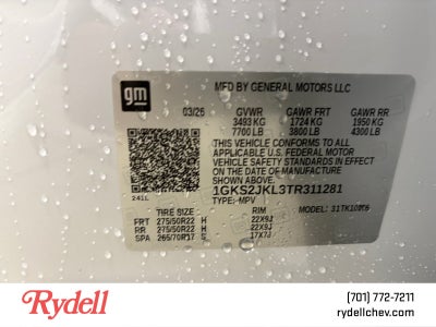 2026 GMC Yukon XL Denali