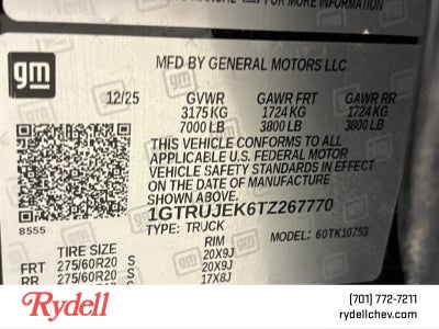 2026 GMC Sierra 1500 Elevation
