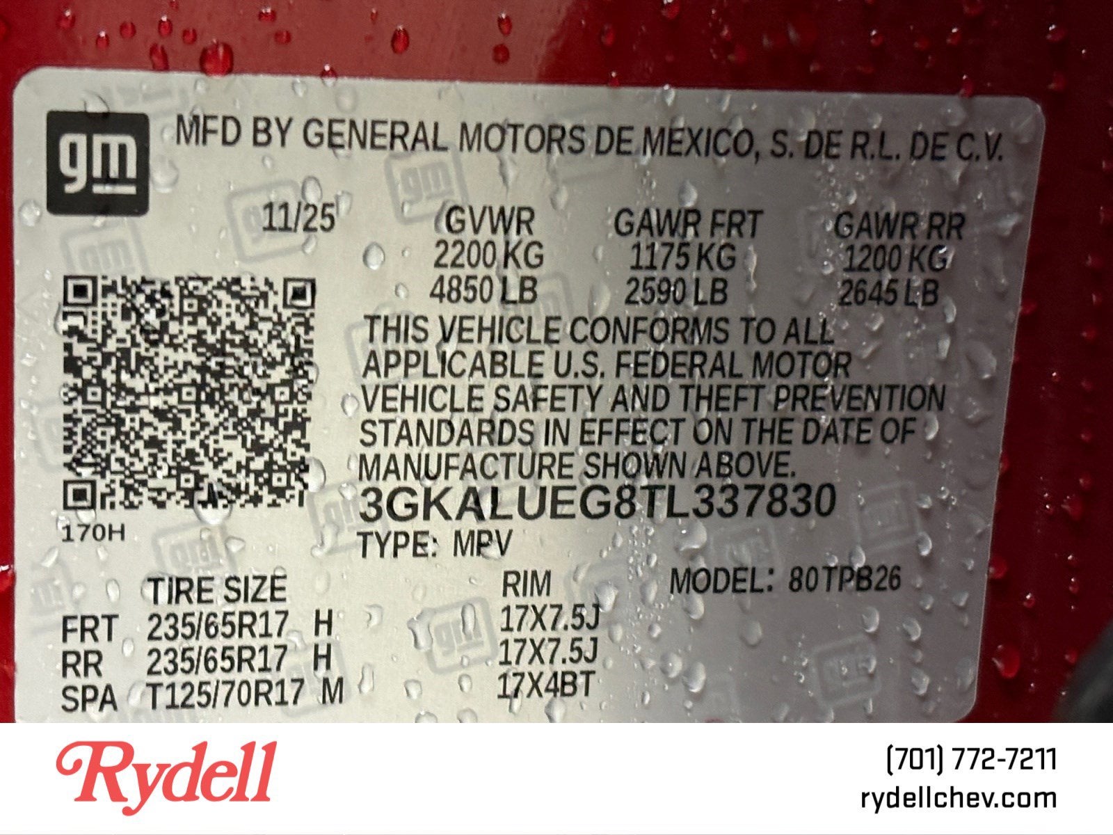 2026 GMC Terrain Elevation
