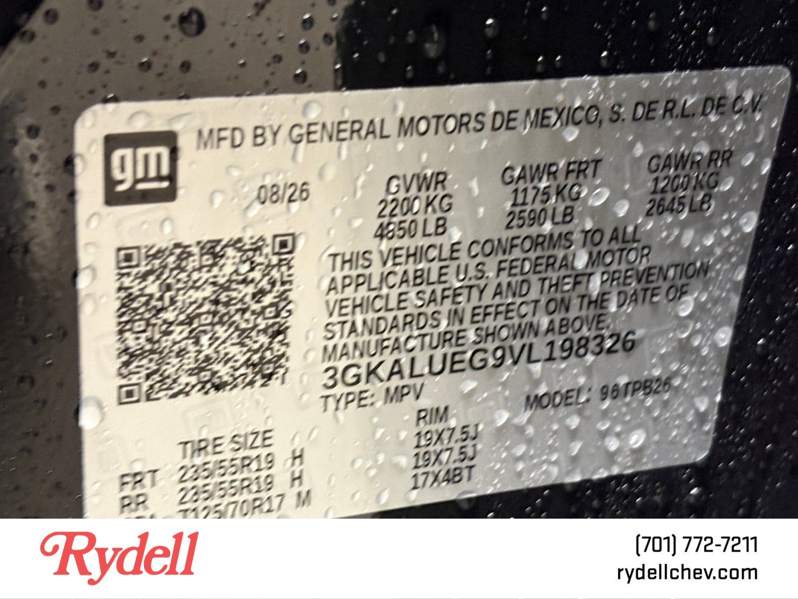 2027 GMC Terrain Elevation