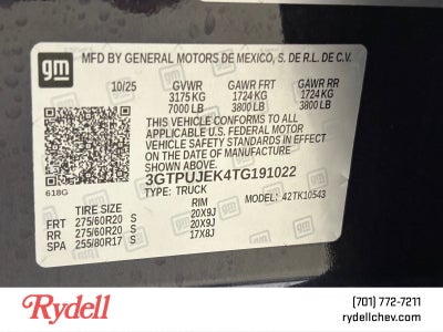 2026 GMC Sierra 1500 Elevation