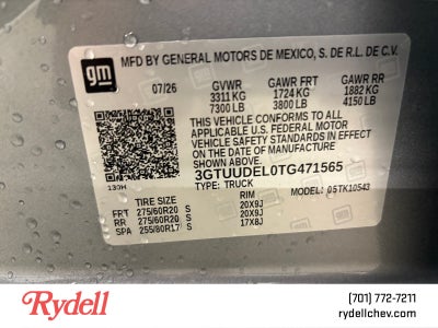 2026 GMC Sierra 1500 SLT