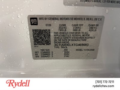 2026 GMC Sierra 1500 SLT