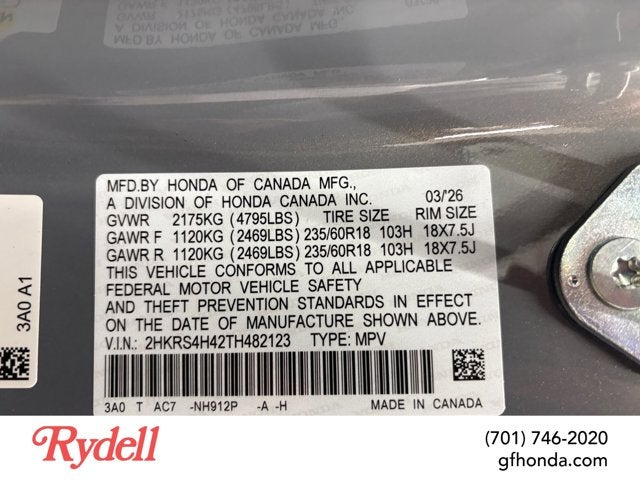 2026 Honda CR-V EX