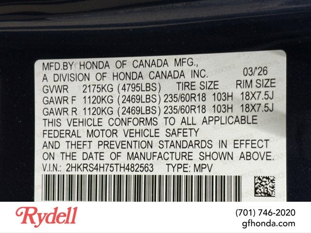 2026 Honda CR-V EX-L