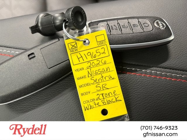 2026 Nissan Sentra SR