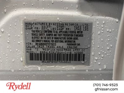 2026 Nissan Sentra SR