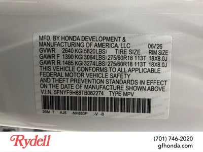 2026 Honda Passport TrailSport Elite Blackout